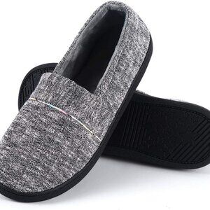 Women Washable Closed Back Indoor Slippers Anti-Slip Breathable Home Shoes